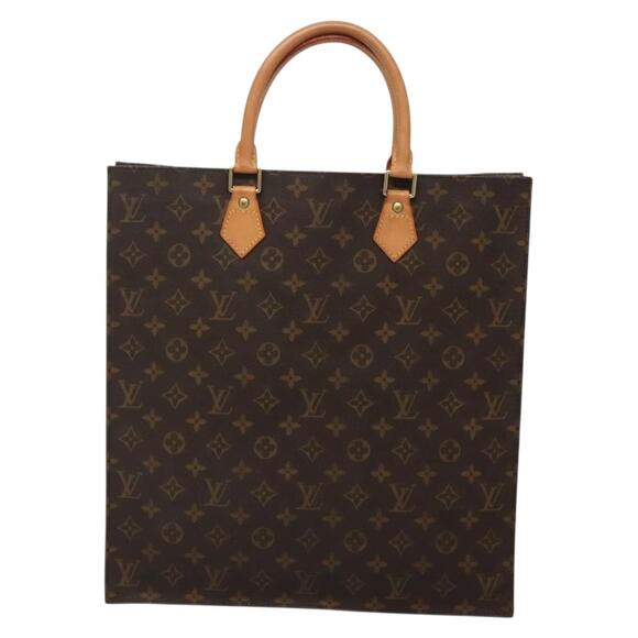LOUIS VUITTON Monogram Sac Plat Hand Bag M51140 - Picture 13 of 16